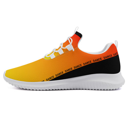 Orange Dance Sneakers