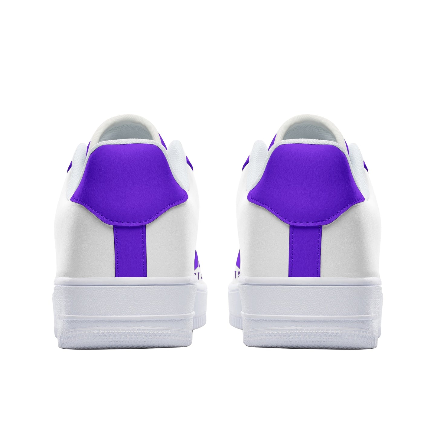 BTS Logo Unisex Low Top Leather Sneakers Purple - SD-style-shop