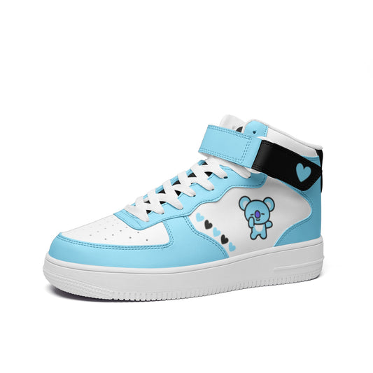 BT21 Koya Unisex high Top Leather Sneakers