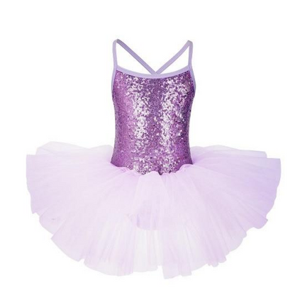 Ballet leotard with tutu and glitters. - SD-style-shop