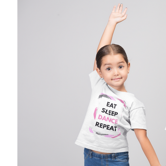 Eat Sleep Dance Repeat Kids Softstyle Tee - SD-style-shop