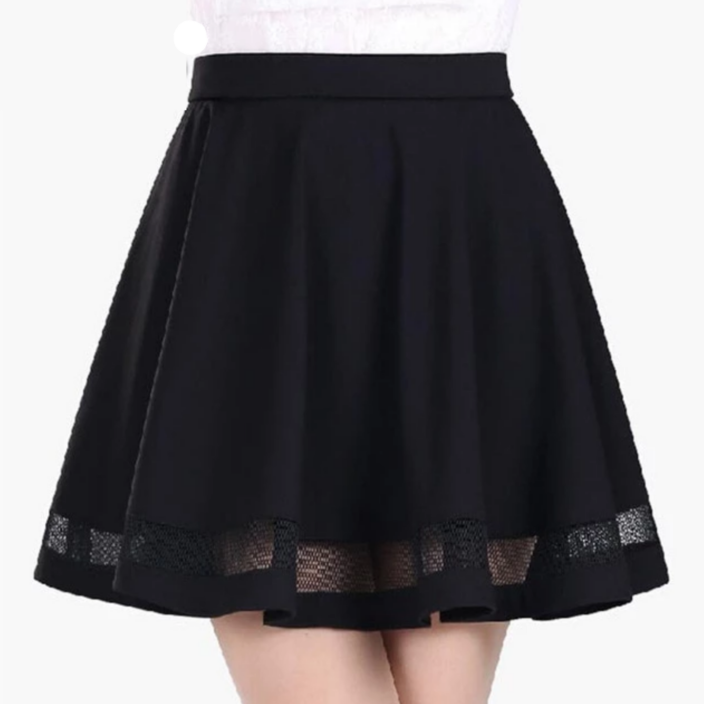 Mini skirt with mesh inserts - SD-style-shop