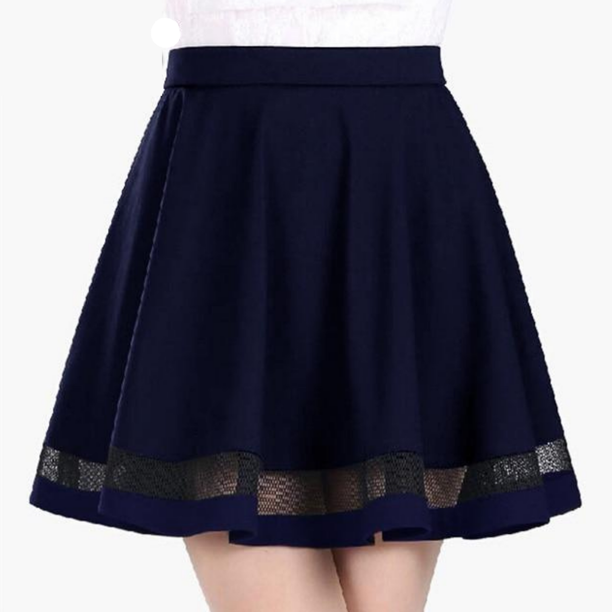 Mini skirt with mesh inserts - SD-style-shop