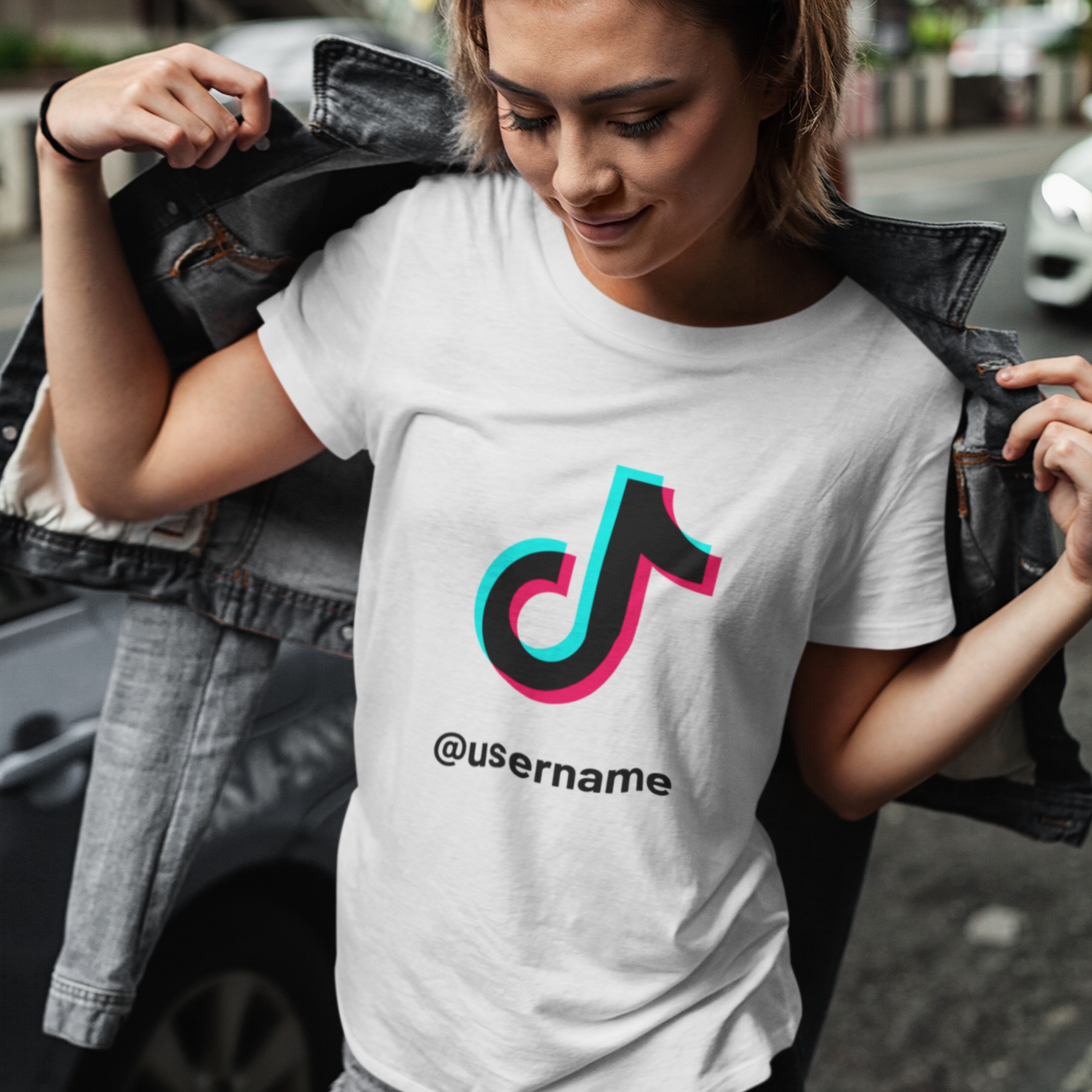 TikTok T-Shirt with custom username - SD-style-shop