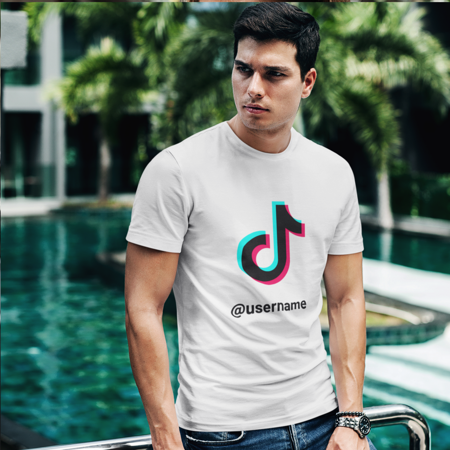 TikTok T-Shirt with custom username - SD-style-shop