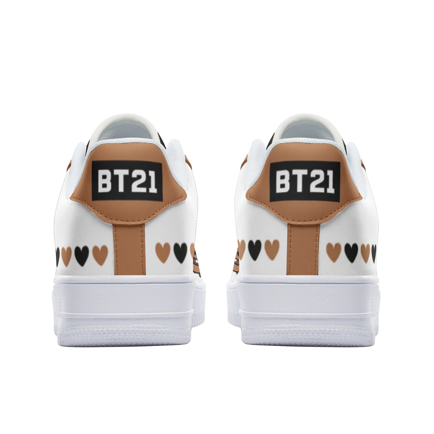 BT21 Shooky Unisex Low Top Leather Sneakers - SD-style-shop