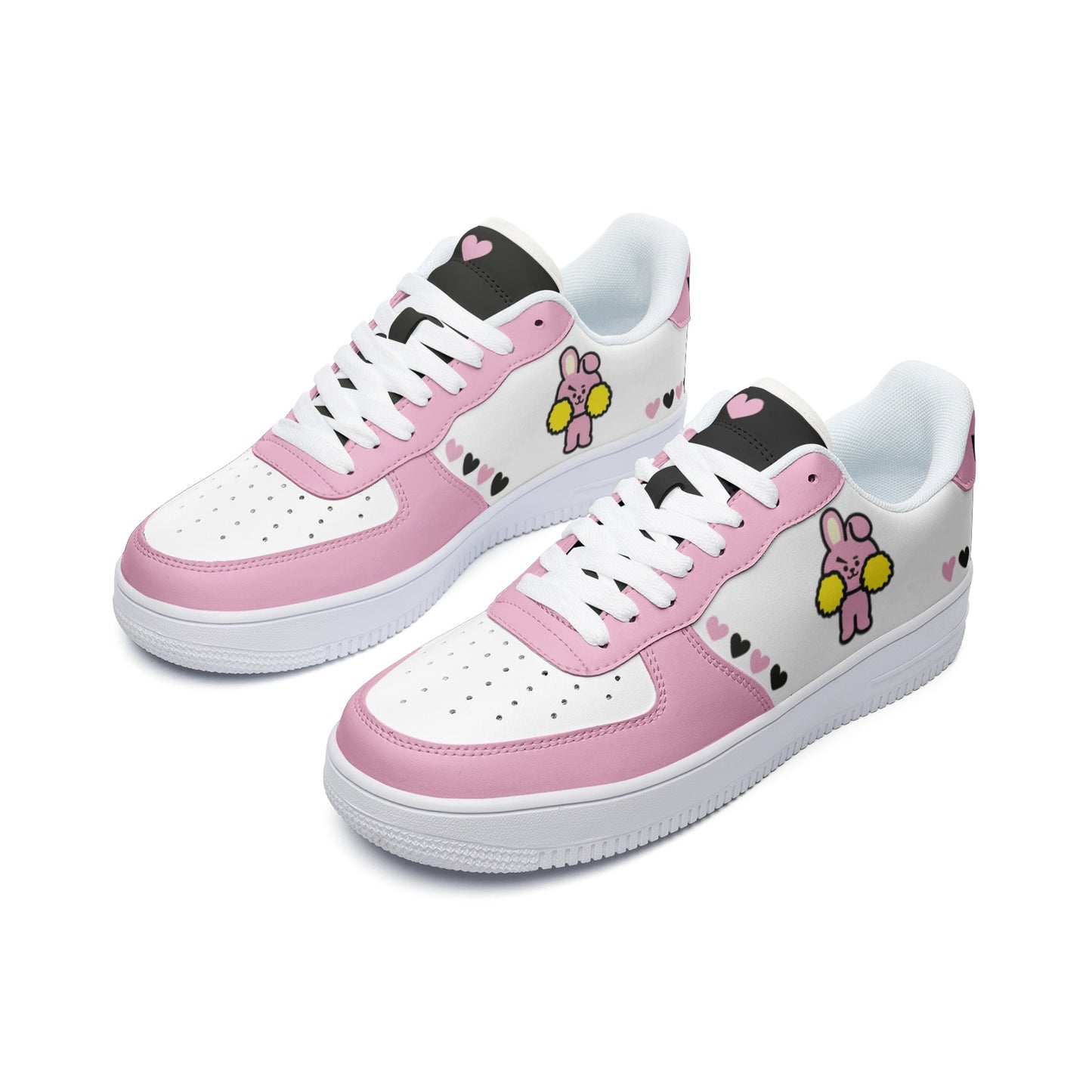 BT21 Cooky Unisex Low Top Leather Sneakers - SD-style-shop