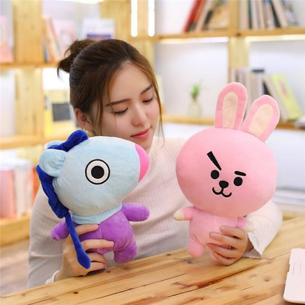 Bt21 Pluche Pillow doll TATA VAN COOKY CHIMMY SHOOKY KOYA RJ MANG - SD-style-shop