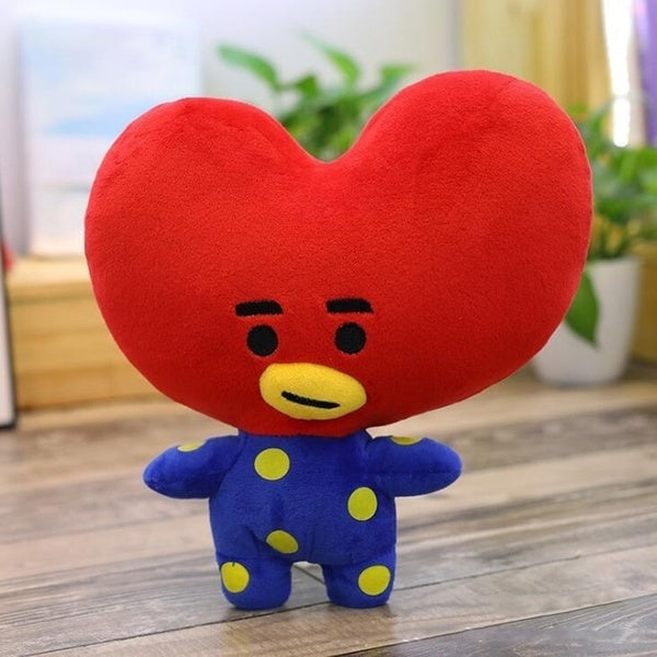 Bt21 Pluche Pillow doll TATA VAN COOKY CHIMMY SHOOKY KOYA RJ MANG - SD-style-shop