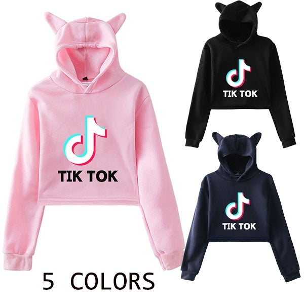 TikTok Cat Crop Top - SD-style-shop