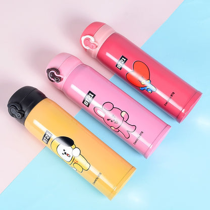 BT21 Thermos Water flask Stainless Steel - SD-style-shop
