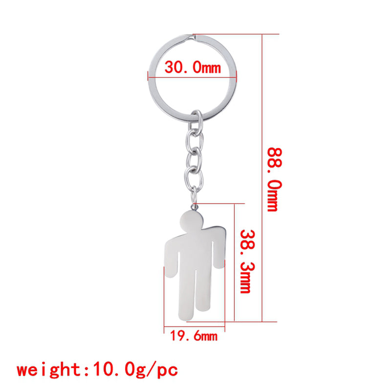 Billie Eilish Keychain - SD-style-shop