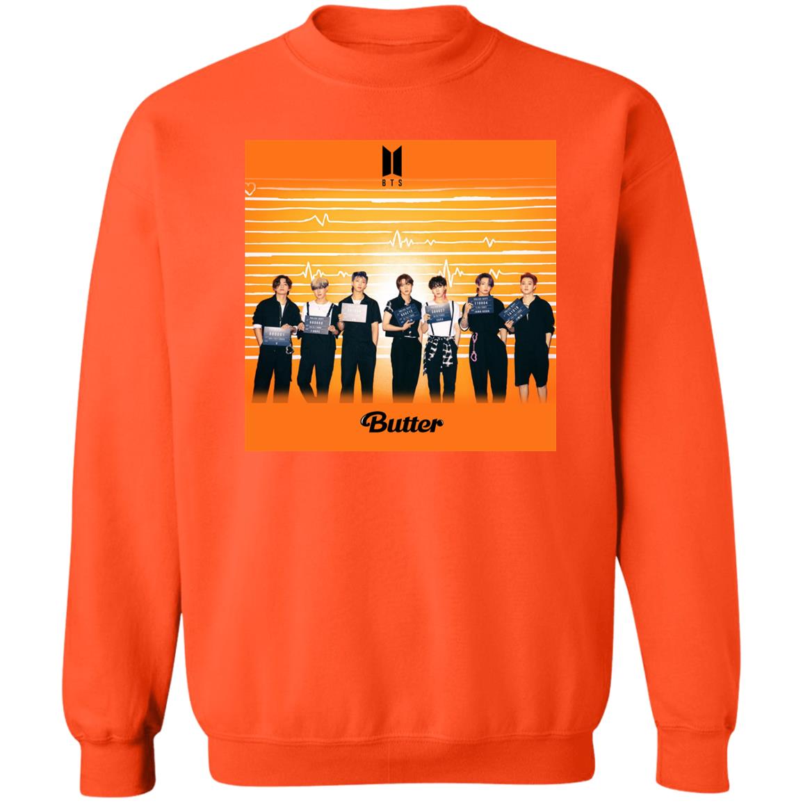 BTS Butter Crewneck Pullover Sweatshirt - SD-style-shop