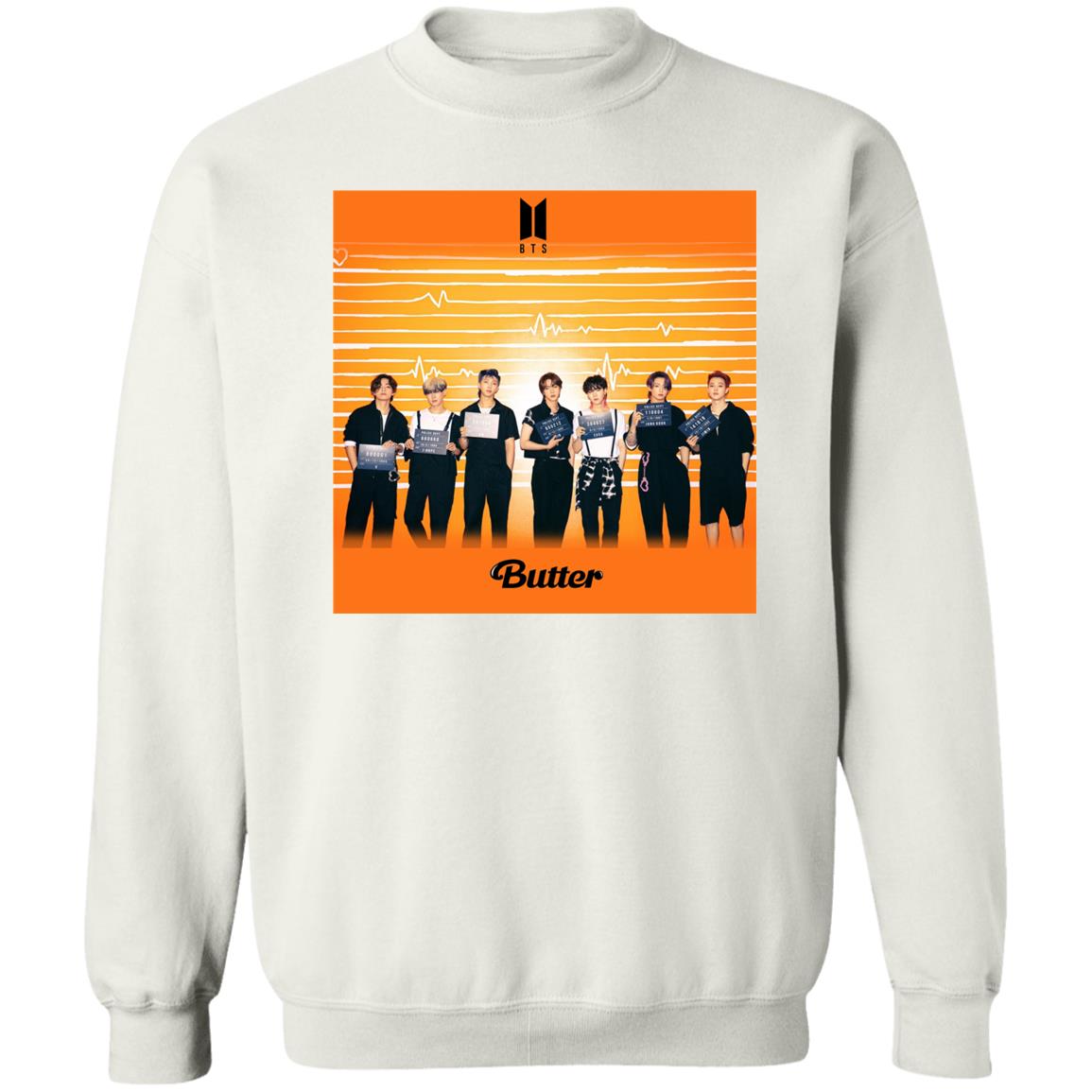 BTS Butter Crewneck Pullover Sweatshirt - SD-style-shop