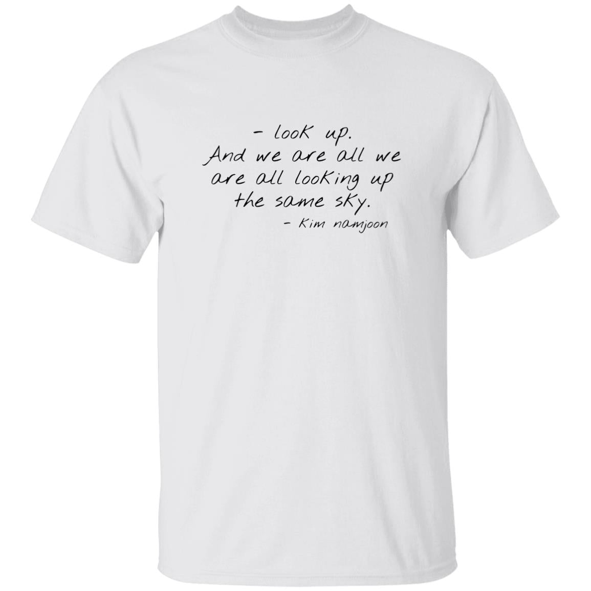 BTS Kim Namjoon Quote Tshirt - SD-style-shop