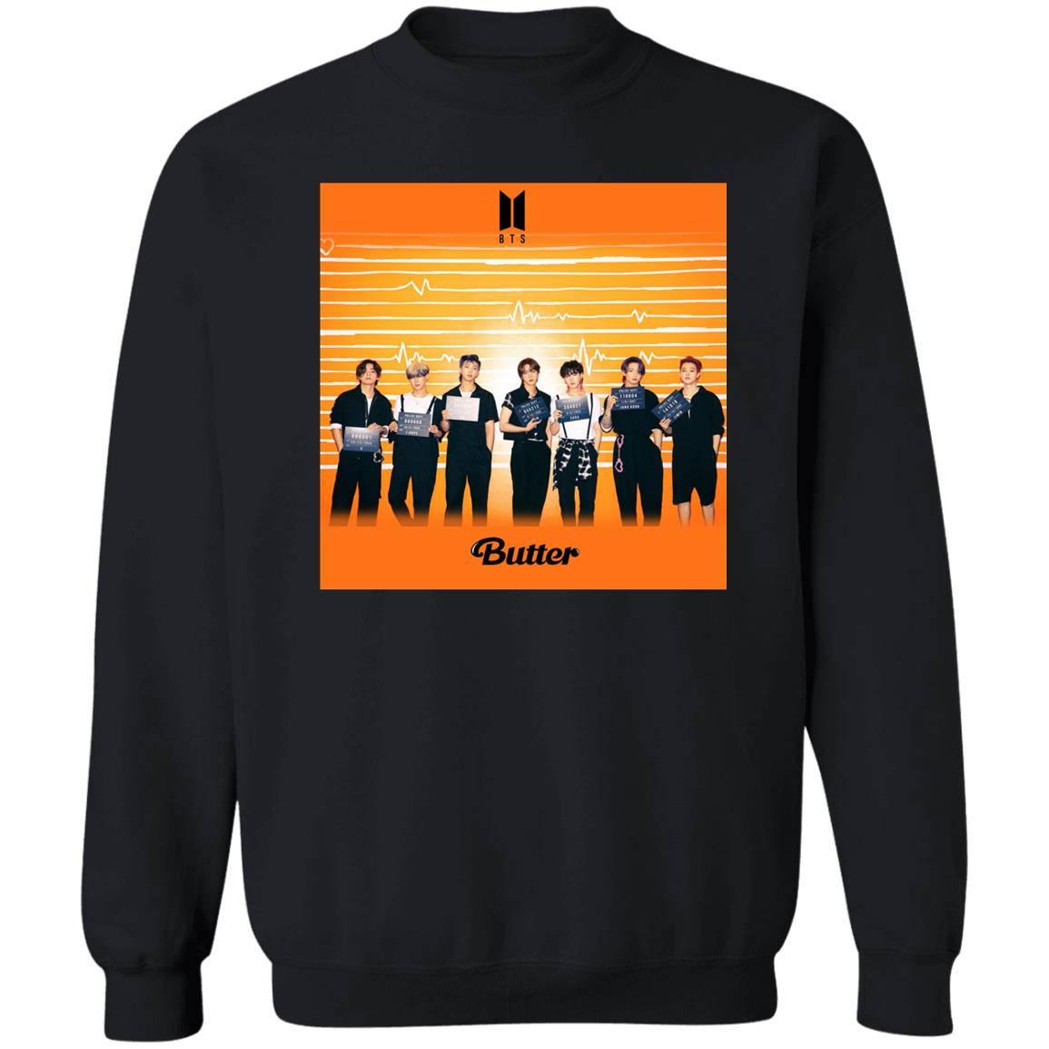 BTS Butter Crewneck Pullover Sweatshirt - SD-style-shop