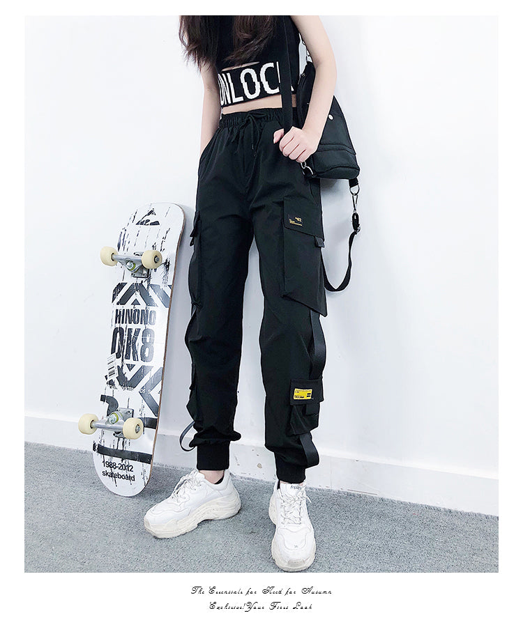 Black Cargo pants - SD-style-shop