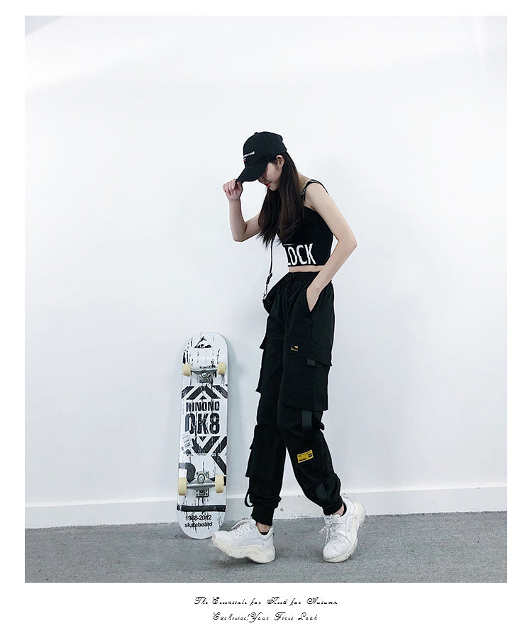 Black Cargo pants - SD-style-shop