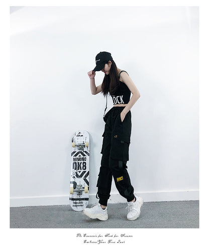 Black Cargo pants - SD-style-shop