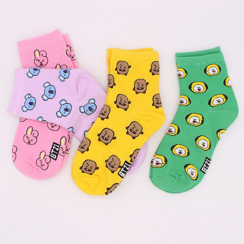 BT21 socks - SD-style-shop