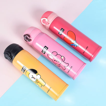 BT21 Thermos Water flask Stainless Steel - SD-style-shop