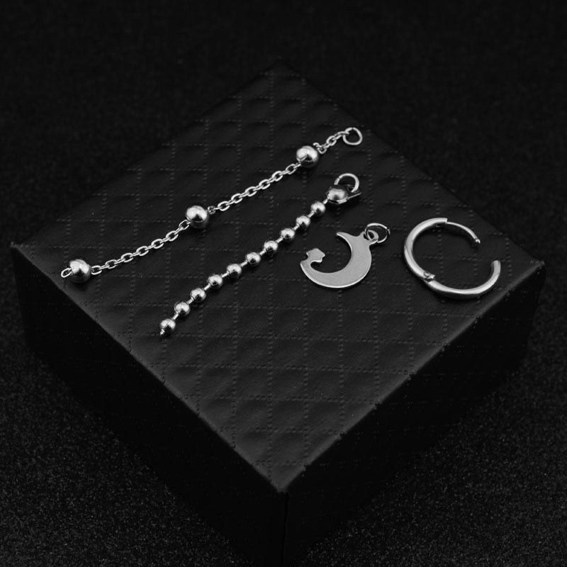 Kpop style Stainless Steel Earrings - SD-style-shop