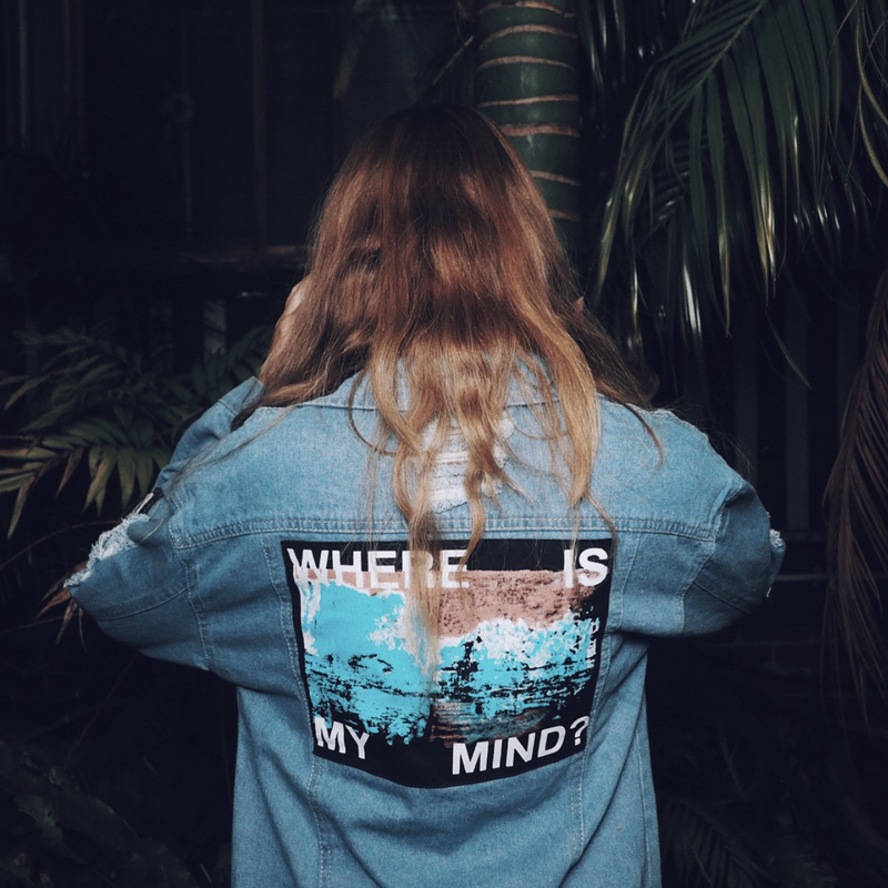 "Where is my mind"  BTS Denim Jacket - SD-style-shop