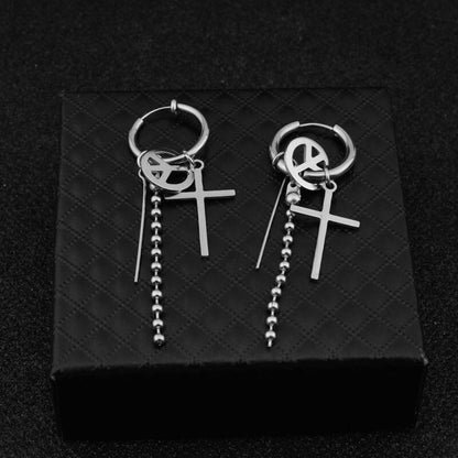 BTS JIMIN's Earrings Stainless Steel - SD-style-shop