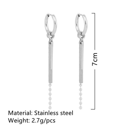 BTS JIMIN's Earrings Stainless Steel - SD-style-shop