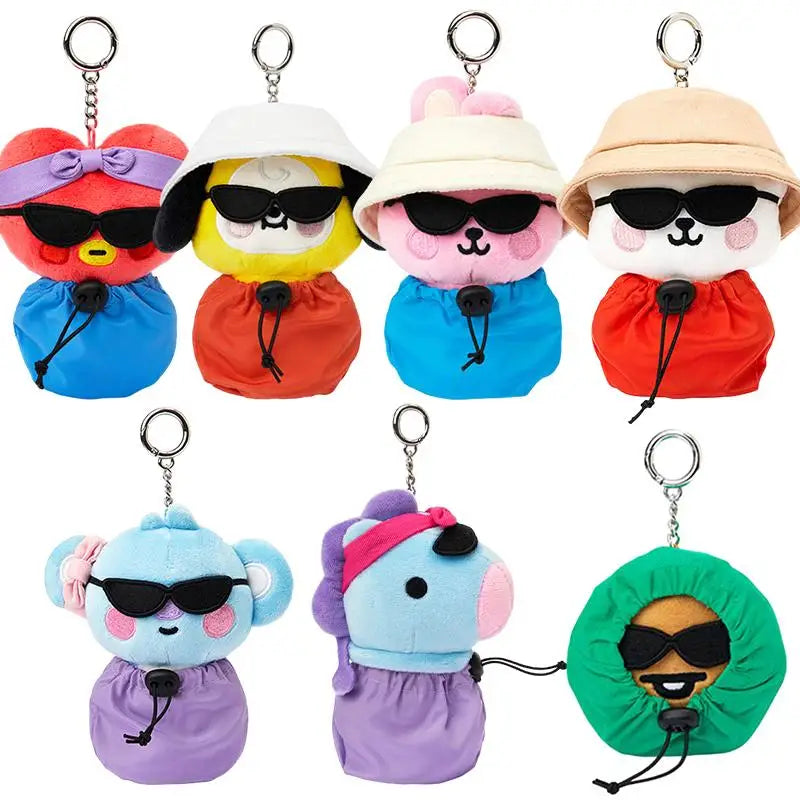 BT21 Keychain Travel Plushie Bag Pendant - SD-style-shop