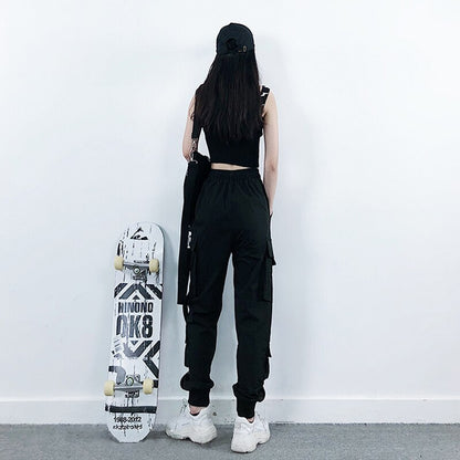 Black Cargo pants - SD-style-shop
