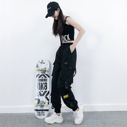 Black Cargo pants - SD-style-shop