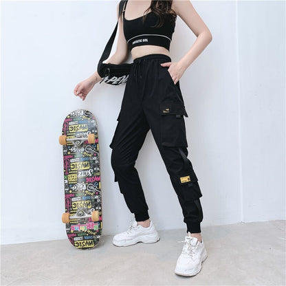 Black Cargo pants - SD-style-shop