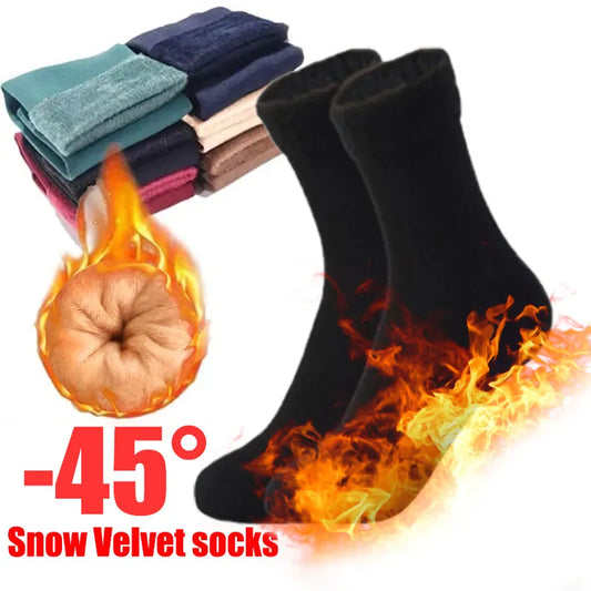 Winter Warm Socks Thick Lined Thermal Socks