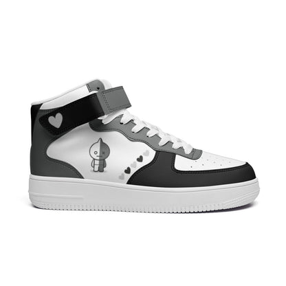 BT21 Van Unisex high Top Leather Sneakers