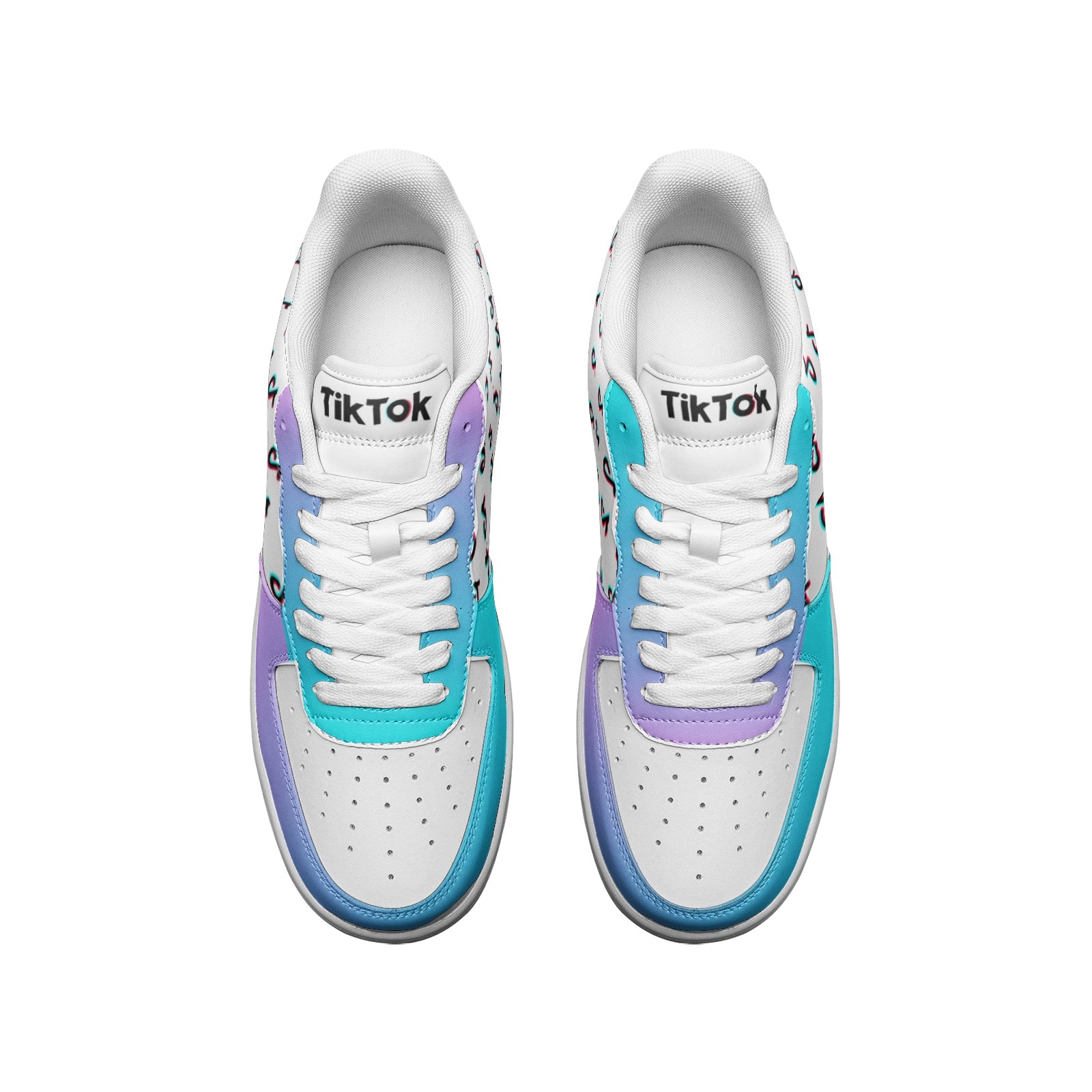 TikTok Unisex Low Top Leather Sneakers - SD-style-shop