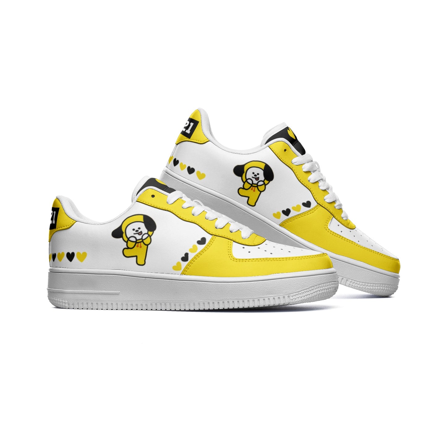 BT21 Chimmy Unisex Low Top Leather Sneakers - SD-style-shop