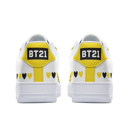 BT21 Chimmy Unisex Low Top Leather Sneakers - SD-style-shop