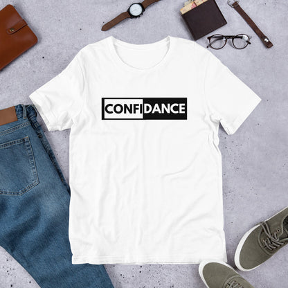 Dance T-shirt Confidance Short-Sleeve Unisex T-Shirt - SD-style-shop