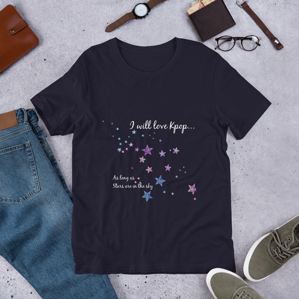 Kpop T-shirt with stars, Kpop stars T-shirt, Short-Sleeve Unisex Kpop T-Shirt - SD-style-shop