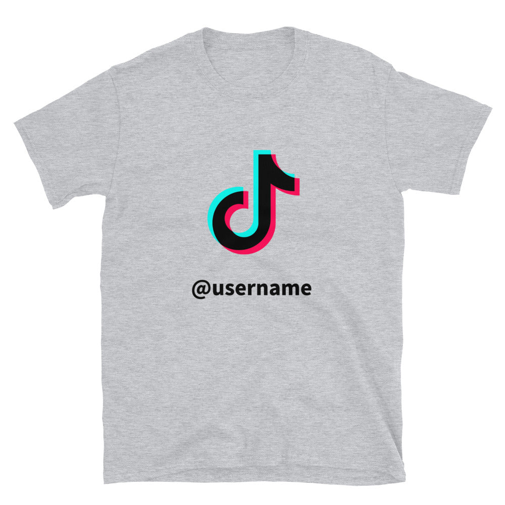 TikTok T-Shirt with custom username - SD-style-shop