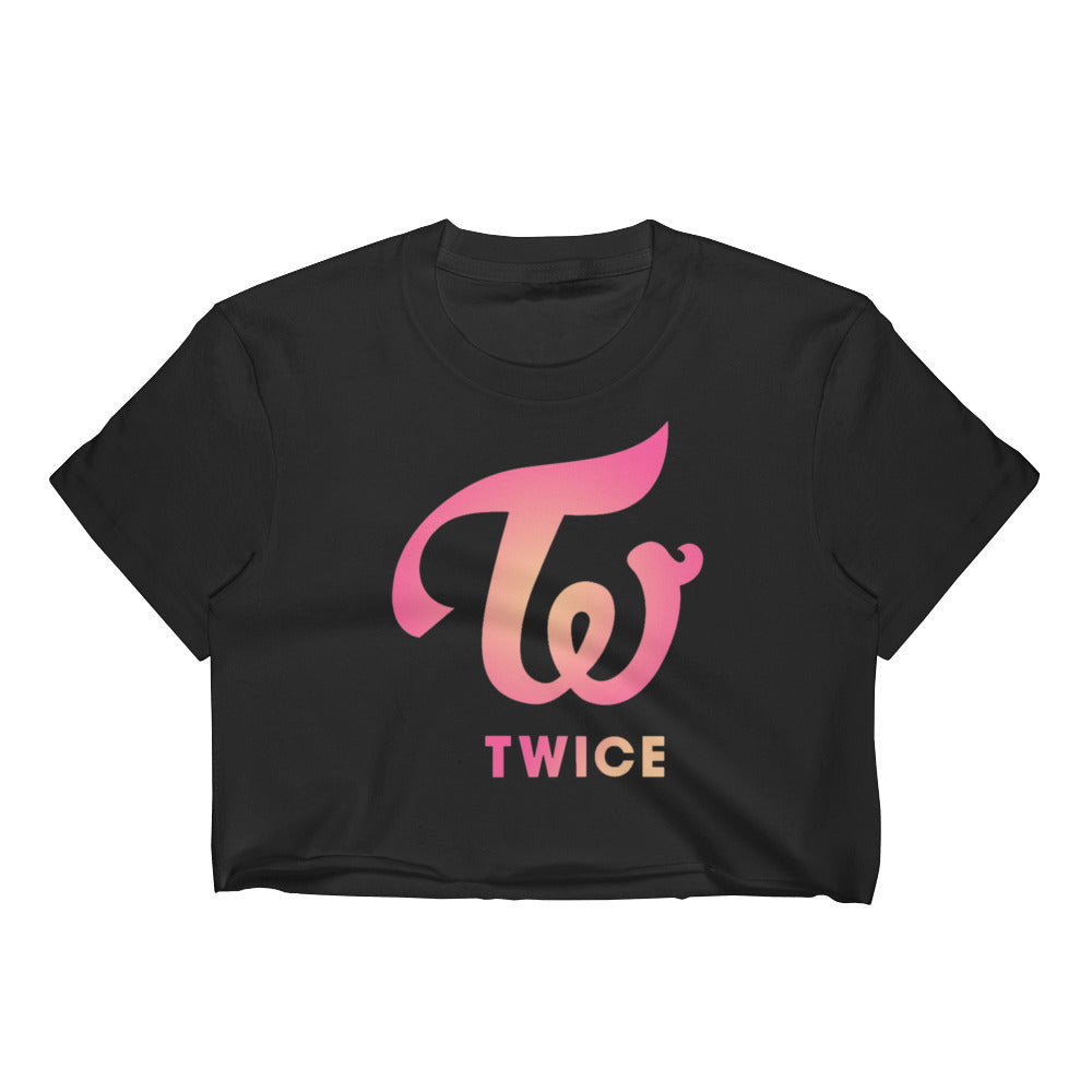 Twice logo crop top shirt kpop - SD-style-shop