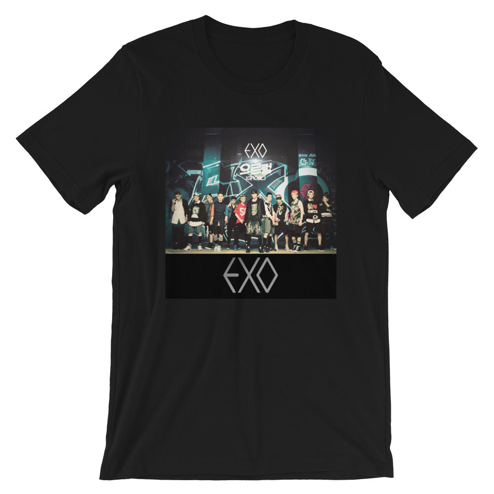 EXO photo Short-Sleeve Unisex Kpop T-Shirt - SD-style-shop