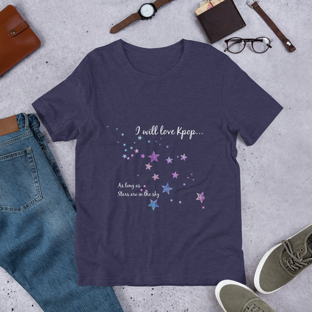 Kpop T-shirt with stars, Kpop stars T-shirt, Short-Sleeve Unisex Kpop T-Shirt - SD-style-shop