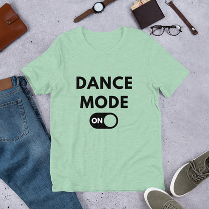 Dance T-shirt, dance mode on shirt, short-Sleeve Unisex dance T-Shirt - SD-style-shop