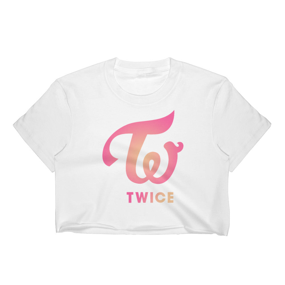 Twice logo crop top shirt kpop - SD-style-shop