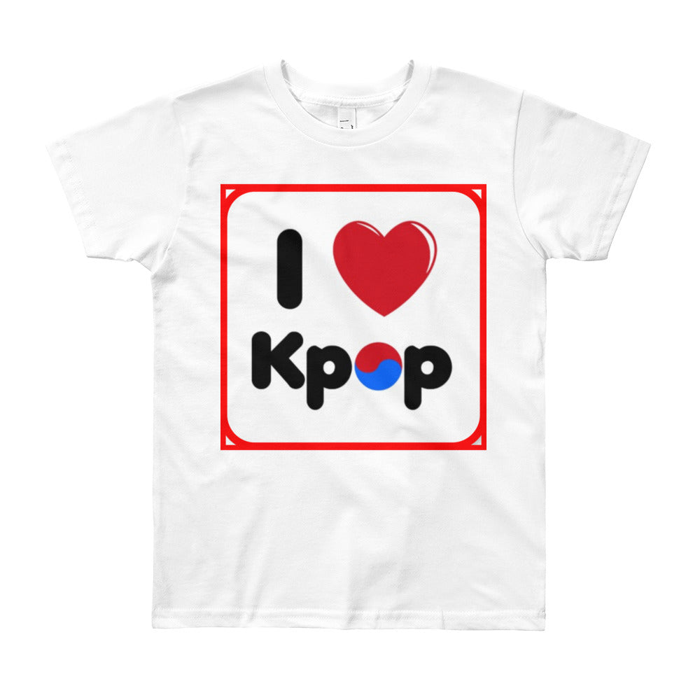 I love Kpop kids Short Sleeve T-Shirt - SD-style-shop