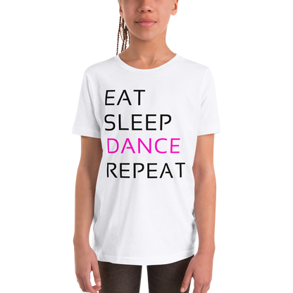 Eat Sleep Dance Repeat Youth T-Shirt - SD-style-shop