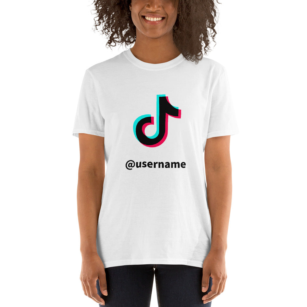 TikTok T-Shirt with custom username - SD-style-shop