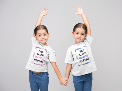 Eat Sleep Dance Repeat Kids Softstyle Tee - SD-style-shop